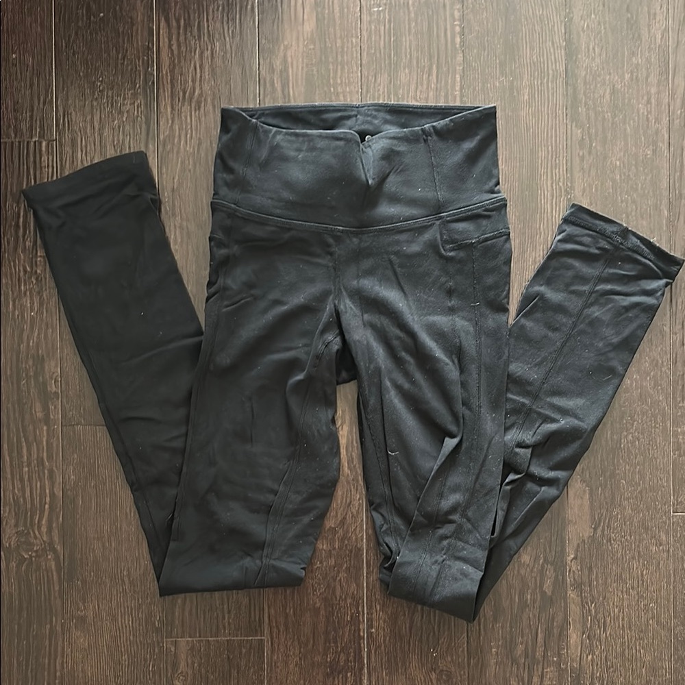 Black High-Waisted Leggings